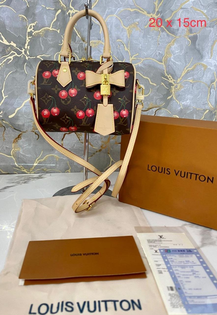 Louis Vuitton Cherry Borsa Monogram Marrone – Stile Luxury