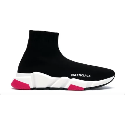 Balenciaga speed trainer nera/fucsia