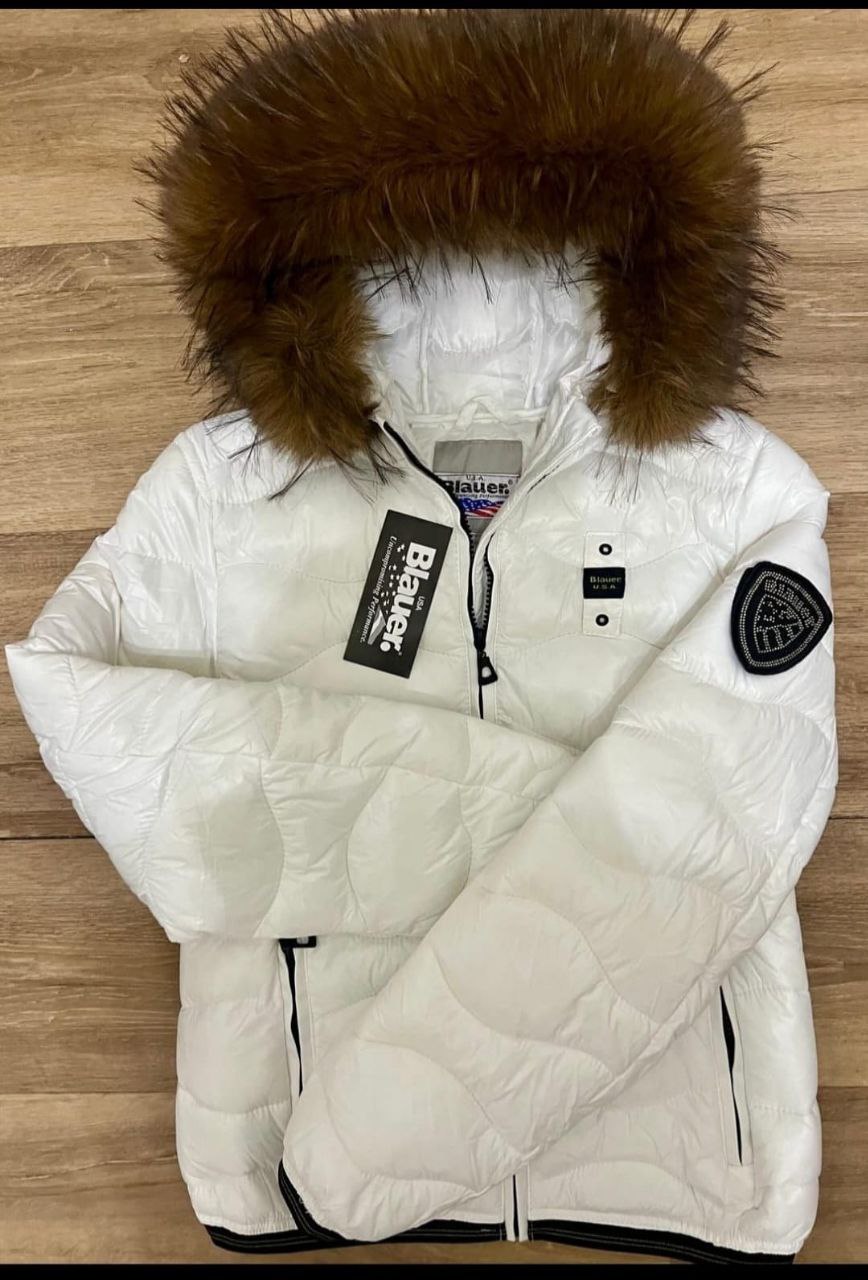 Piumino Blauer Bianco – Invernale Caldo & Raffinato