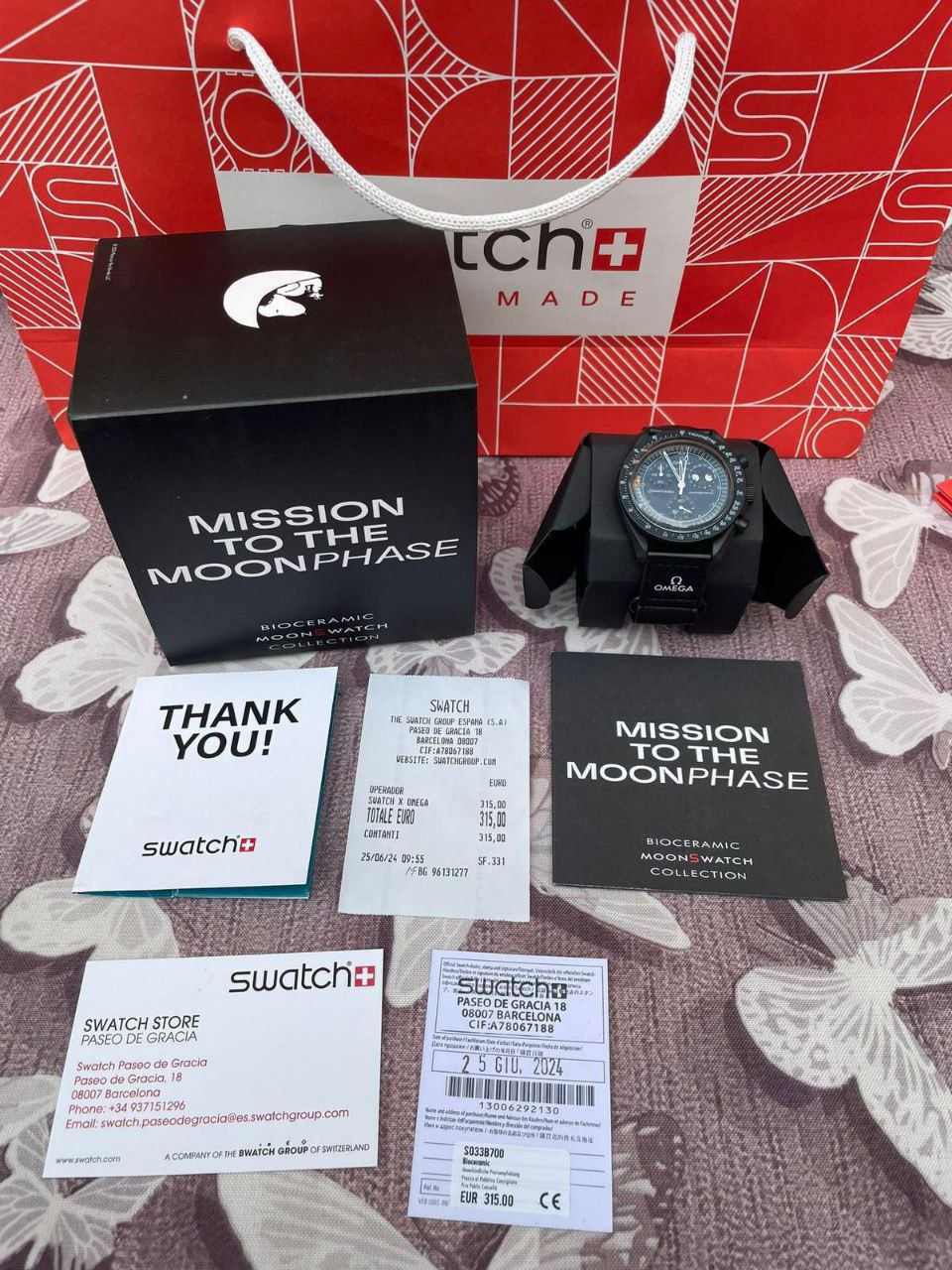 Swatch mission to the Moonphase