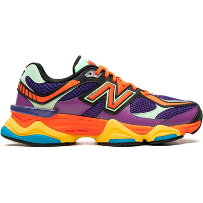 New Balance 9060 Viola Prism Multicolore in Mesh e Pelle
