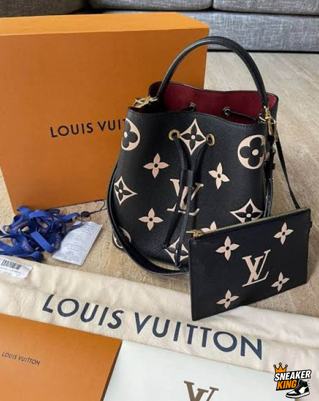 Louis vuitton borsa monogram nera e bianca