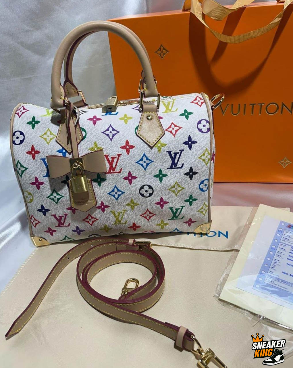 Louis Vuitton rainbow monogram